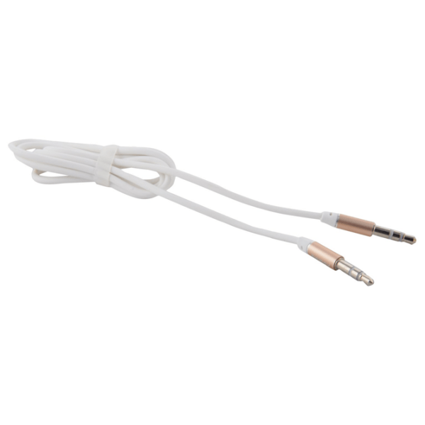Cablu pentru telefon Remax RL-L100 3.5 mm/ 3.5 mm White  photo 3