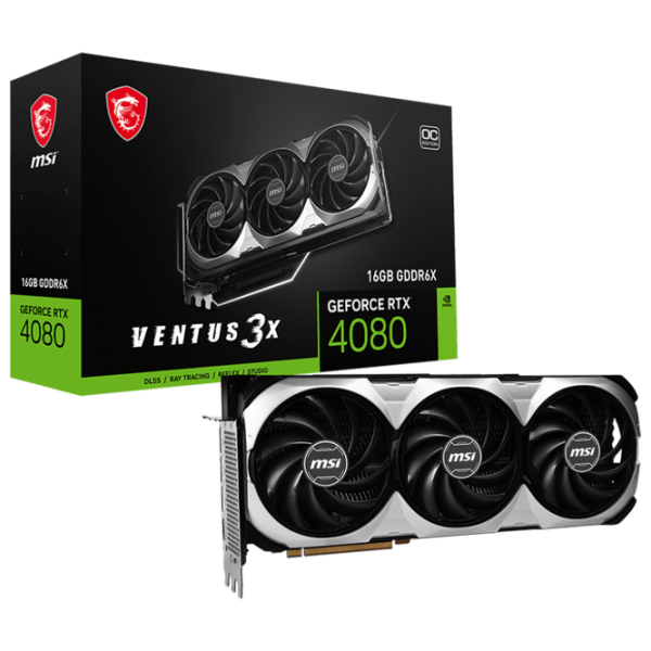 Placă video MSI GeForce RTX 4080 VENTUS 3X OC 16 GB  photo 7