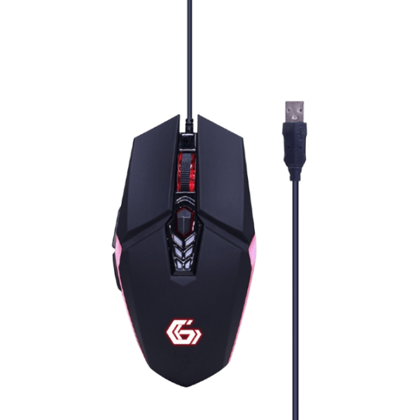 Set Gembird Ghost Black Gaming, Cu fir photo 3