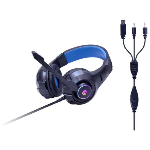 Set Gembird Ghost Black Gaming, Cu fir photo 4