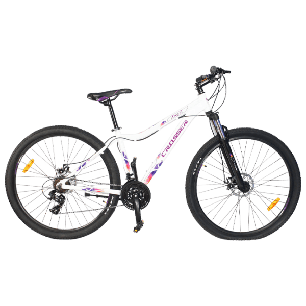 Велосипед Crosser Angel 26" 16.5" Белый Pink Алюминий / Детский photo 1