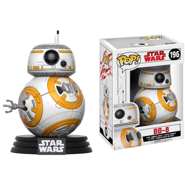 Figurină Funko Star Wars EP8: BB-8 3+ / White photo 3
