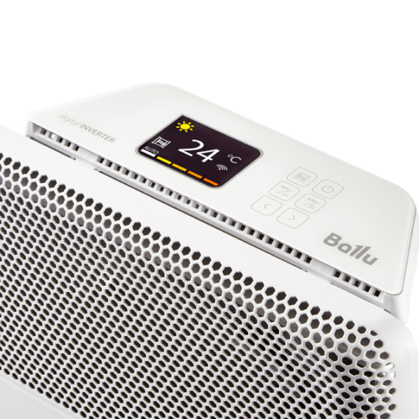 Convector Ballu BEC/ATI-2000 White 25 m², 2000 W, Electronic, Pe perete photo 3