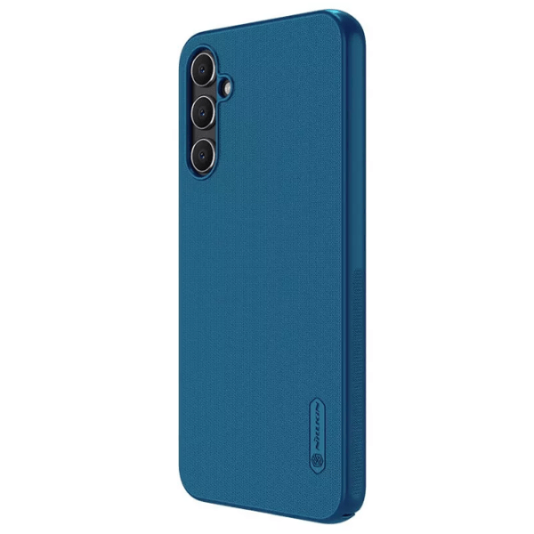 Husă pentru smartphone Samsung Galaxy A34 (Super Frosted Shield) Peacock Blue Nillkin, PP, Back photo 2