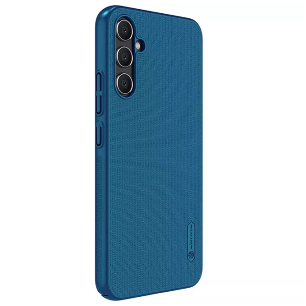 Husă pentru smartphone Samsung Galaxy A34 (Super Frosted Shield) Peacock Blue Nillkin, PP, Back photo 3