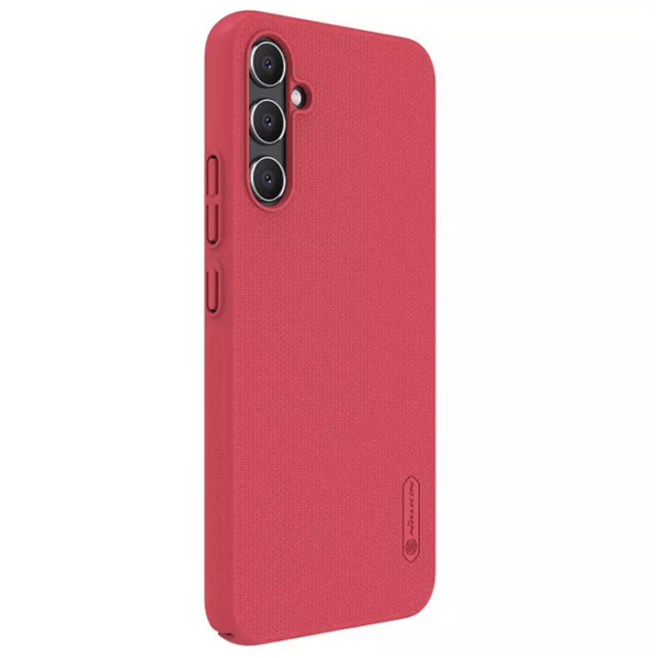 Husă pentru smartphone Samsung Galaxy A34 (Super Frosted Shield) Red Nillkin, PP, Back photo 3