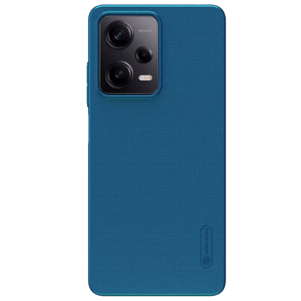 Чехол для смартфона Xiaomi Redmi Note 12 5G/ Poco X5 5G (Super Frosted Shield) Peacock Синий Nillkin, PP, Back photo 1
