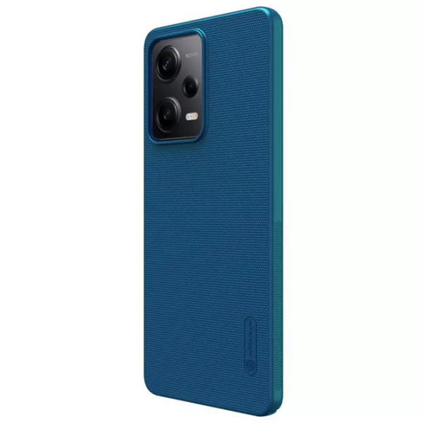 Чехол для смартфона Xiaomi Redmi Note 12 5G/ Poco X5 5G (Super Frosted Shield) Peacock Синий Nillkin, PP, Back photo 2