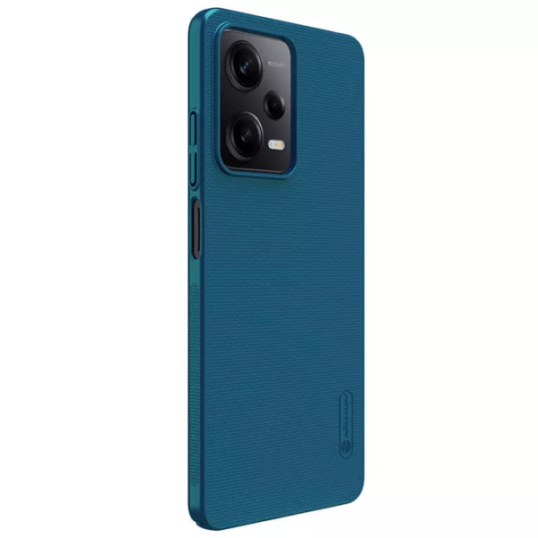 Чехол для смартфона Xiaomi Redmi Note 12 5G/ Poco X5 5G (Super Frosted Shield) Peacock Синий Nillkin, PP, Back photo 3
