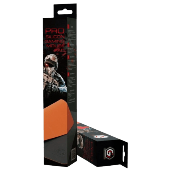 Covoraș pentru mouse Gembird MP-S-GAMEPRO-M Orange Black  photo 5