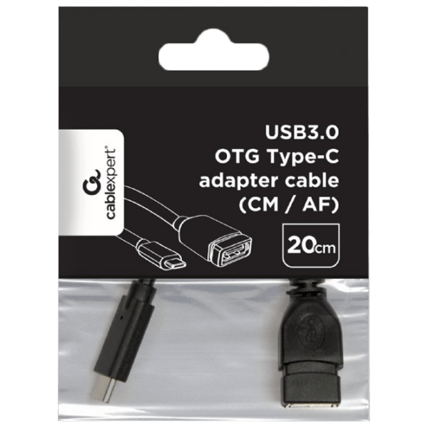 Adapter Cablexpert A-OTG-CMAF3-01 Black  photo 2