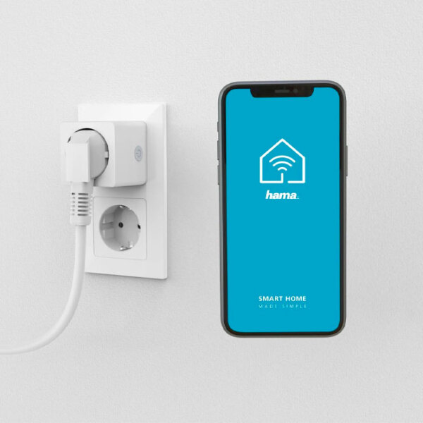 Smart priza Hama Mini WLAN Socket Белый  photo 7