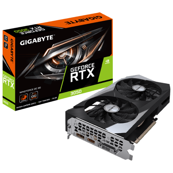 Placă video Gigabyte GeForce RTX 3050 WINDFORCE OC 8 GB  photo 7