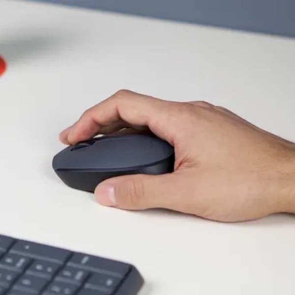 Клавиатура и Мышь Logitech MK235 Черный Для дома и офиса, Беспроводные photo 8