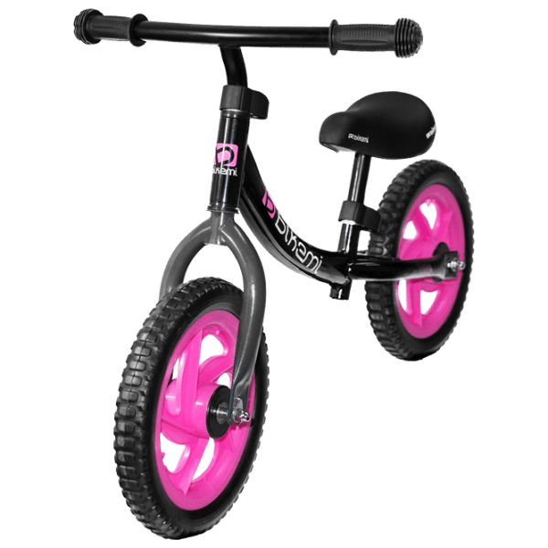Bicicletă fără pedale Jumi CD-871267 11" 11" Black Pink Metal / Pentru copii photo 1