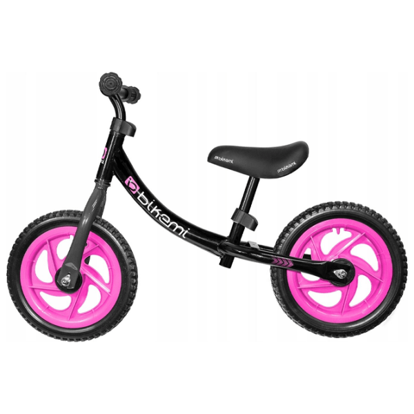 Bicicletă fără pedale Jumi CD-871267 11" 11" Black Pink Metal / Pentru copii photo 2