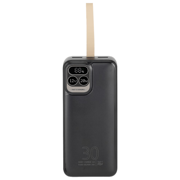Power Bank 30000 мАч RivaCase VA2585 (20 Вт) Черный  photo 1