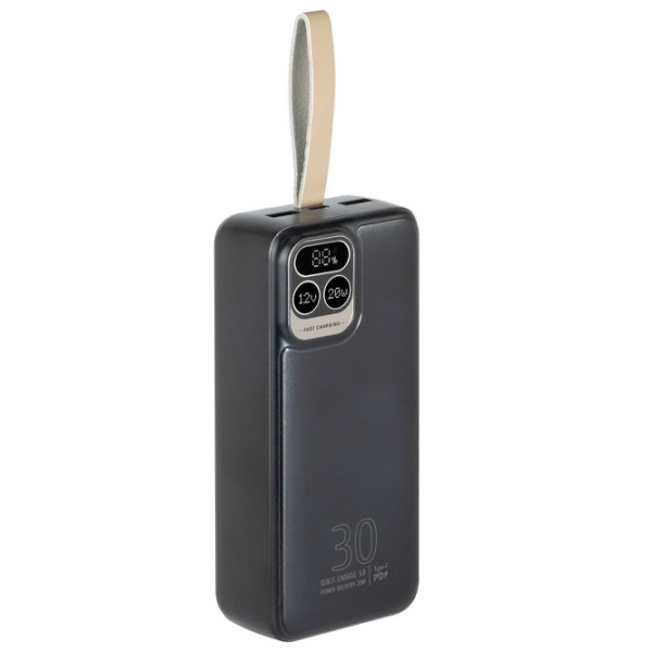 Power Bank 30000 мАч RivaCase VA2585 (20 Вт) Черный  photo 2