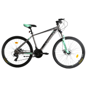Bicicletă Crosser Solo 29" 19" Gray Green Aluminiu / Pentru adulți