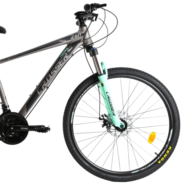 Bicicletă Crosser Solo 29" 19" Gray Green Aluminiu / Pentru adulți photo 3