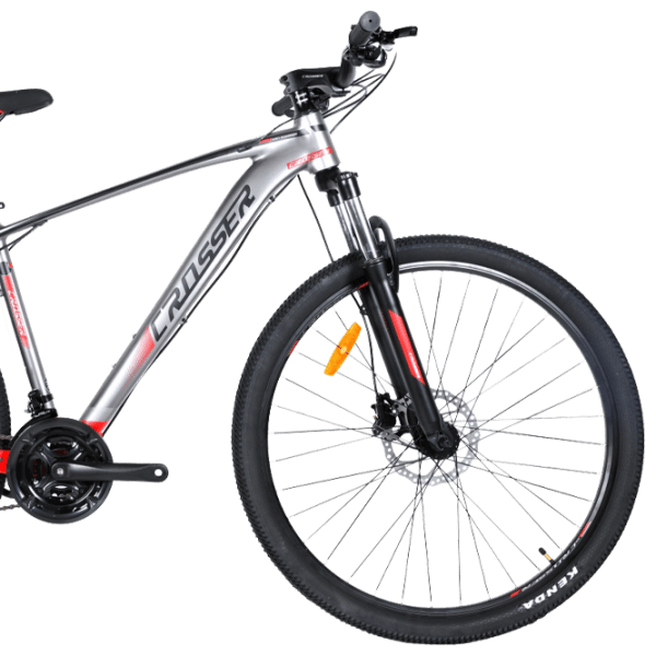 Bicicletă Crosser X880 29" 19" Red Gray Aluminiu / Pentru adulți photo 3