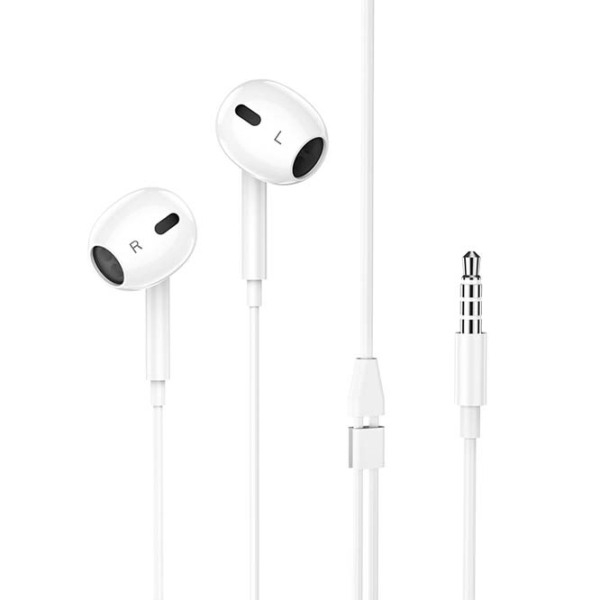 Căști Hoco M1 Max White Cu fir / Personal / In ear photo 2