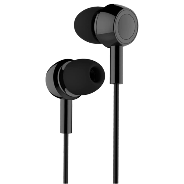 Căști USAMS EP-12 Black Cu fir / Personal / In ear photo 1