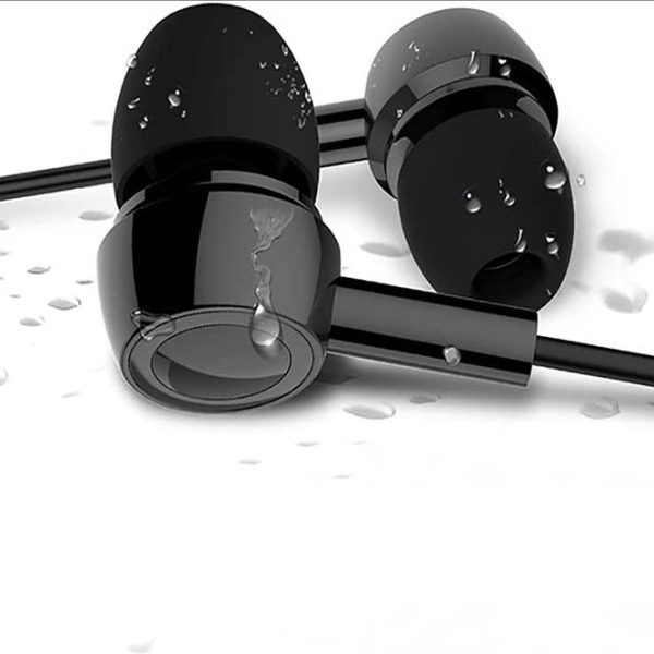 Căști USAMS EP-12 Black Cu fir / Personal / In ear photo 2