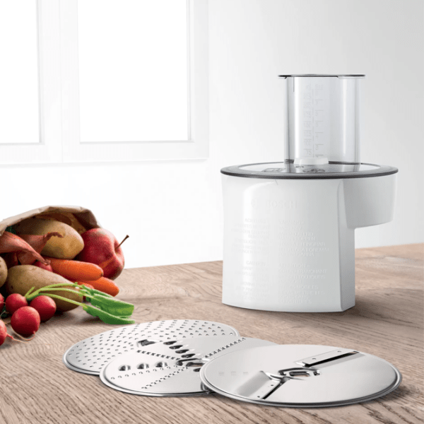 Mașină de bucătărie Bosch MUM4880 White 600 W, Mecanic, Numărul de viteze: 4 photo 5