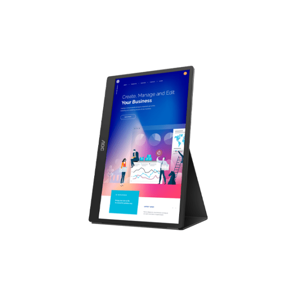 Монитор AOC 16T2 Черный 15.6" Full HD IPS WLED photo 4