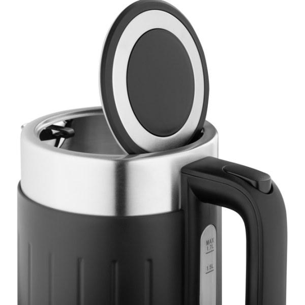 Ceainic electric Ardesto EKL-F18B Black 2200 W, 1.7l, Material interior: Inox photo 2