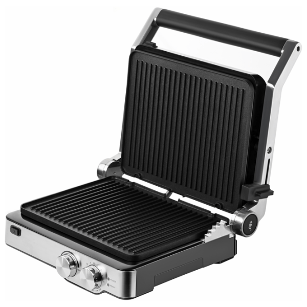 Grill electric Ardesto GK-2000M Inox 2000 W, Contact, Barbecue, 240 °С photo 3