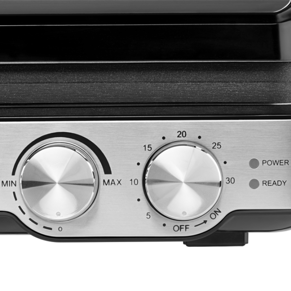 Grill electric Ardesto GK-2000M Inox 2000 W, Contact, Barbecue, 240 °С photo 5