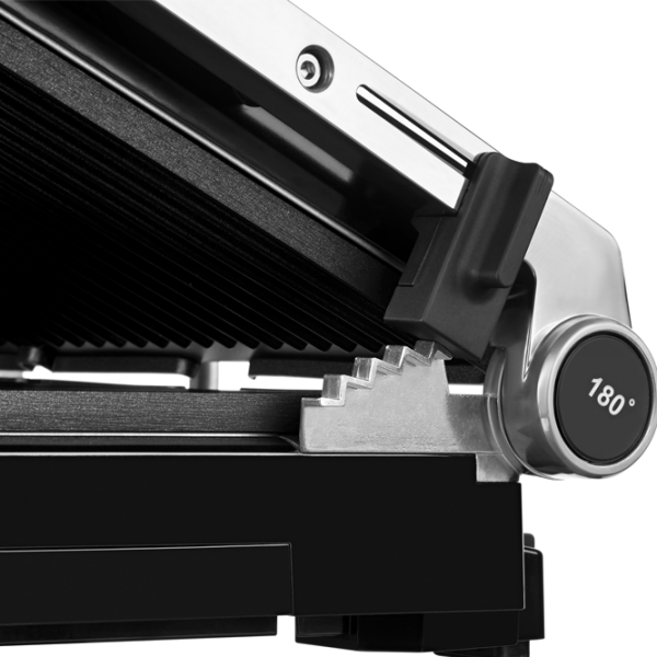 Grill electric Ardesto GK-2000M Inox 2000 W, Contact, Barbecue, 240 °С photo 6