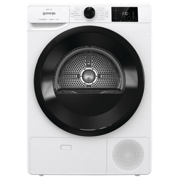 Mașină de uscat rufe Gorenje DNE 92/GN White 9 kg, A++ photo 1