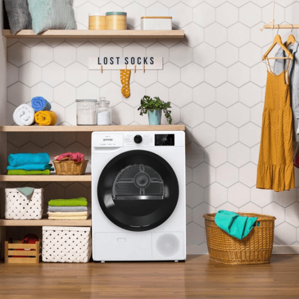 Mașină de uscat rufe Gorenje DNE 92/GN White 9 kg, A++ photo 8