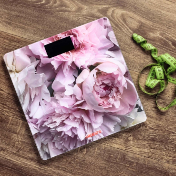 Cântar de podea Ardesto Peonies Multicolor 150 kg / Multicolor photo 6