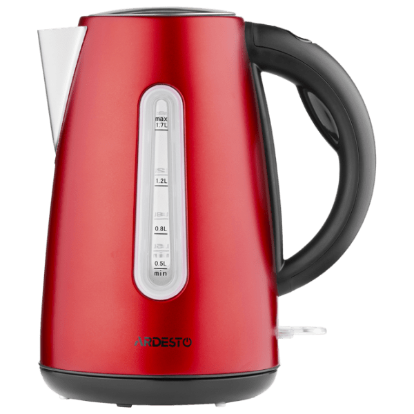 Ceainic electric Ardesto EKL-F300R Red 2200 W, 1.7l, Material interior: Inox photo 1