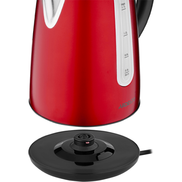 Ceainic electric Ardesto EKL-F300R Red 2200 W, 1.7l, Material interior: Inox photo 3