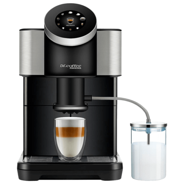 Aparat de cafea Dr.Coffee H2 Black 1450 W, 1.5 l, Bloc termic photo 1