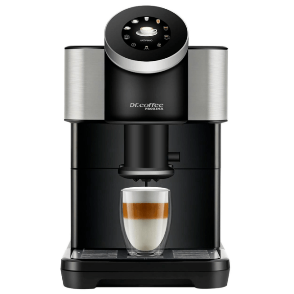 Aparat de cafea Dr.Coffee H2 Black 1450 W, 1.5 l, Bloc termic photo 2