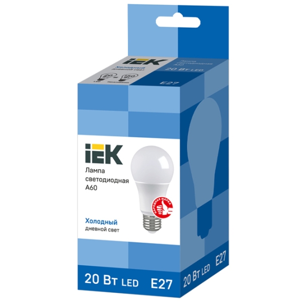 Bec LED IEK A60 1515118 E27 | 20 W | White photo 2