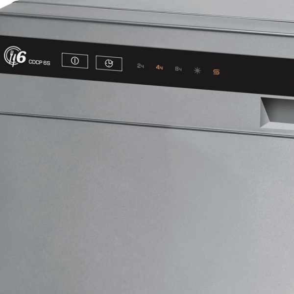 Посудомоечная машина Candy CDCP 6S Нержавеющая сталь 6 комплектов, A+ photo 5