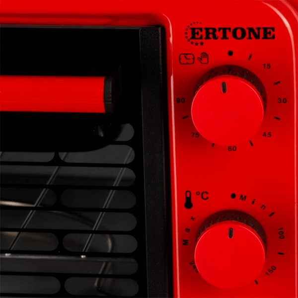 Cuptor electric Ertone ERT-MN9060RS Red 1420 W, 36 l photo 4