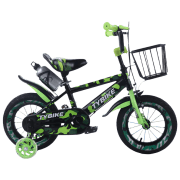 Bicicletă TyBike BK-4 20" Green Black Aluminiu / Pentru copii