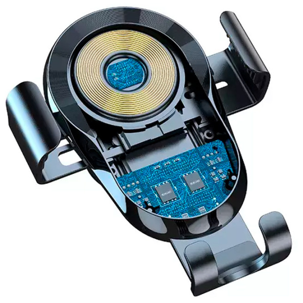Suport pentru telefon Jellico Wireless W2 Black  photo 4