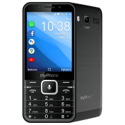 MyPhone Halo UP Smart Черный 3.2", Dual SIM,