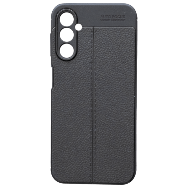 Husă pentru smartphone Samsung Galaxy A14 4G (Leather) Black EVO, TPU, Back photo 1