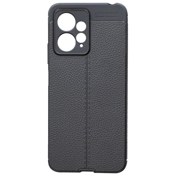 Husă pentru smartphone Xiaomi Redmi Note 12 5G/ Poco X5 5G (Leather) Black EVO, TPU, Back photo 1