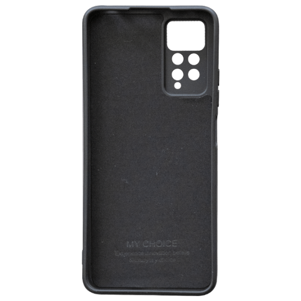 Husă pentru smartphone Xiaomi Redmi Note 12 Pro 4G (Soft Touch) Black EVO, TPU, Back photo 2